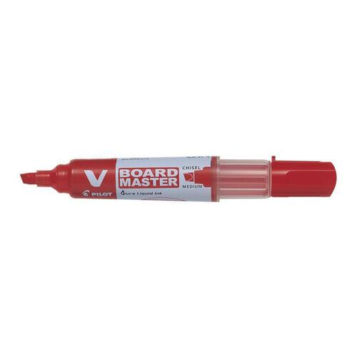 Pilot Begreen Whiteboardpenna Begreen V-Board Master, snedskuren spets på 6,0 mm, röd