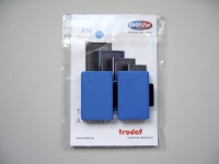 Stempelpude Trodat blå 2-pack 5204,5206,4206,4460 m.fl 6/56 - (2 stk.)