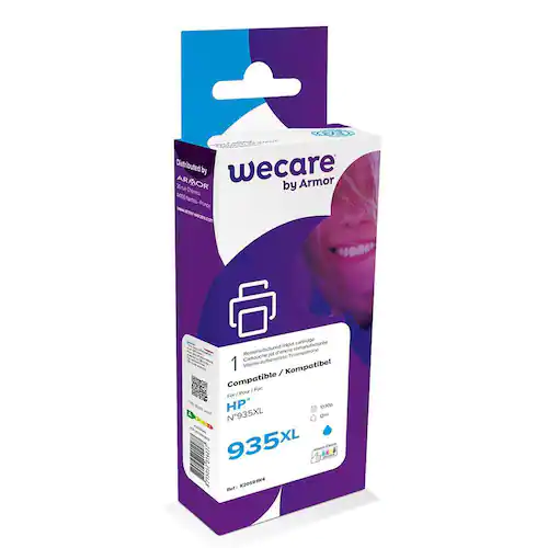 Wecare Bläckpatron 935XL cyan