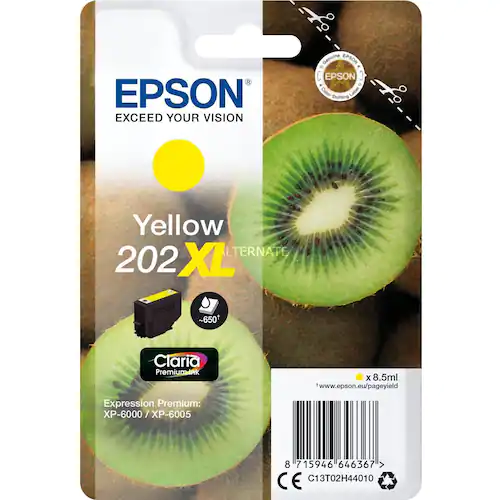 Epson Bläckpatron T202 XL Gul