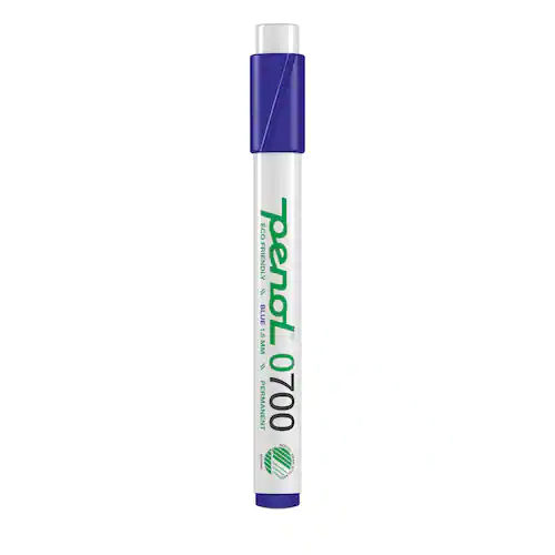 PENOL Märkpenna 0-700 perm 1,5mm blå