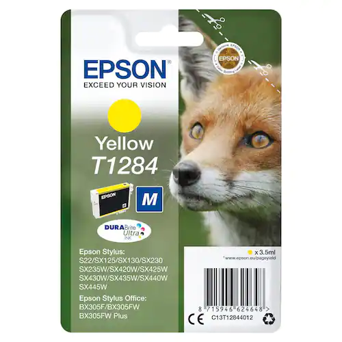 Epson Bläckpatron C13T128442 Gul