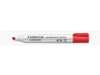 STAEDTLER Lumocolor - Markering - för glas, whiteboard, porslin - röd - 2-5 mm