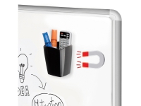 Penneholder til whiteboard Cep Gloss magnetisk sort