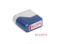 Stempel Deskmate Kopi röd tekst