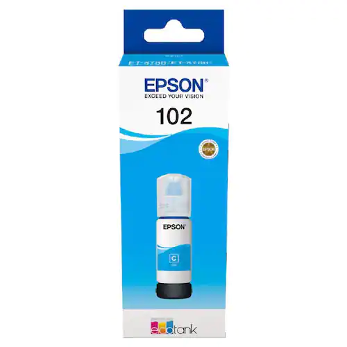 Epson Bläckpatron T102 C13T03R240 Cyan