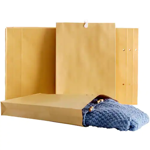 Propac Kuvertpostpåse, ProPack D19, spänne, expanderbar, 160 x 340 mm, kraftpapper, brun