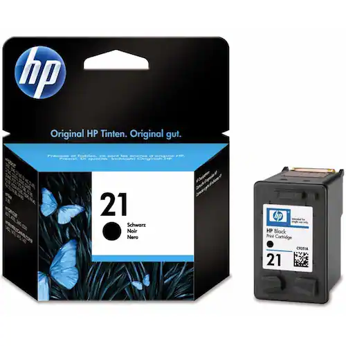 HP Bläckpatron C9351AE 21 Svart