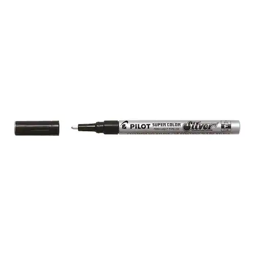 Pilot Märkpenna Super Color, 3,0 mm, silver