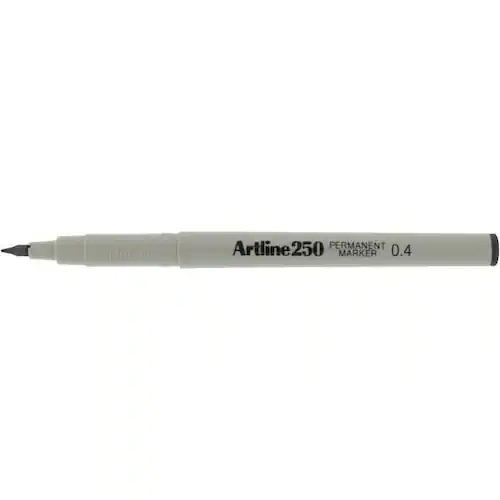 Artline Fineliner 250 0,4mm svart