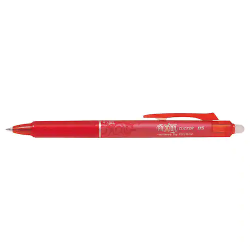 Pilot Gelpenna Frixion Clicker 0,5 röd