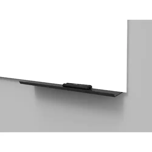 LINTEX Pennhylla plexiglas svart 50cm