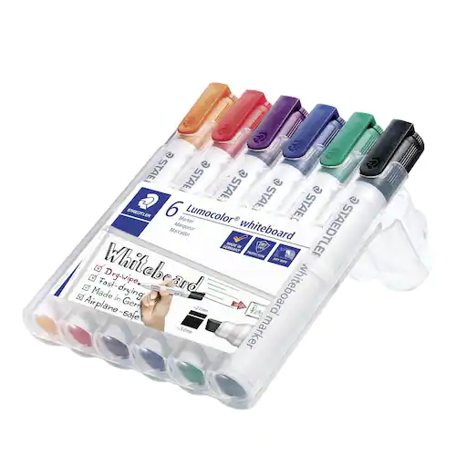 STAEDTLER Lumocolor Whiteboardpenna sned