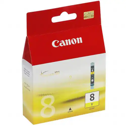 Canon Bläckpatron, PIXMA CLI-8 Y, 0623B001, ChromaLife100, gul, singelförpackning