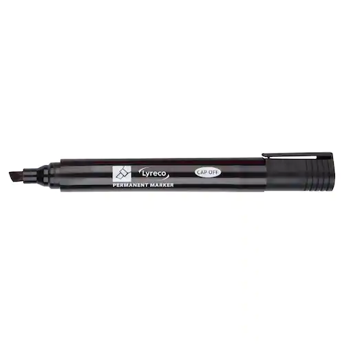 Lyreco Märkpenna 1-5mm sned svart