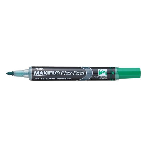 Pentel Whiteboardpenna Maxiflo Flex grön