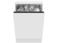 Amica MI 655 AG, Helt integrerad, Full storlek (60 cm), Vit, 2 korgar, 12 kuvert, C