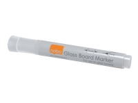 Whiteboardmarkörer Glass Board Nobo vit - (4 st.)