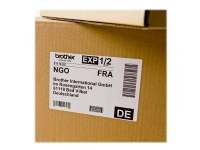 Brother DK-11202 - Sort på vit - 62 x 100 mm 300 etikett(r) (1 rulle(r) x 300) frakt etiketter - för Brother QL-1050, 1060, 500, 550, 560, 570, 580, 600, 650, 700, 710, 720, 820