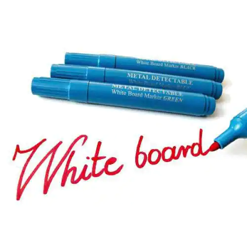 Whiteboardpenna detekterbar rund blå