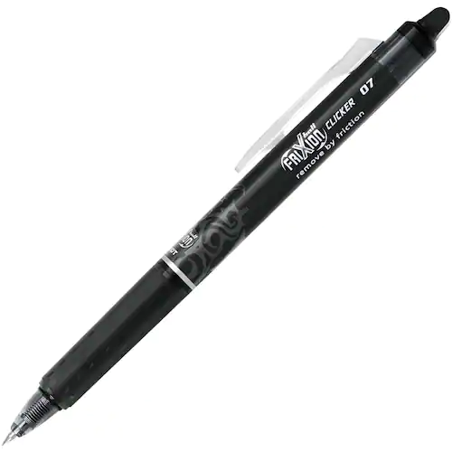 Pilot Gelpenna Frixion Clicker 0,7 svart