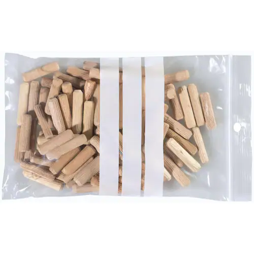 Staples Plastpåse, påskrivbar, klämförslutning, återförslutningsbar, transparent, 120 x 180 mm, 100-pack
