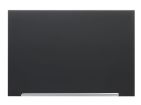 Nobo Diamond - Whiteboard-tavla - väggmonterbar - 1883 x 1059 mm - tempererat glas - magnetisk - svart