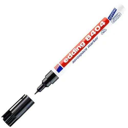 edding Märkpenna 8404 Aerospace extra tunn 0,75 mm linjebredd, svart
