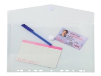 Dokumentmapp A4 Exacompta klar med hålslag (5 st)