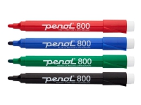 Whiteboardmarkör Penol 800 1,5 mm med 4 st. ass. färger