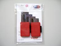 Stempelpude Trodat rød 2-pack 5205 6/55 - (2 stk.)