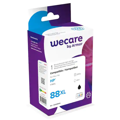Wecare Bläckpatron 88XL svart
