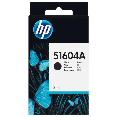 HP Bläckpatron 51604A CJ-3A Svart