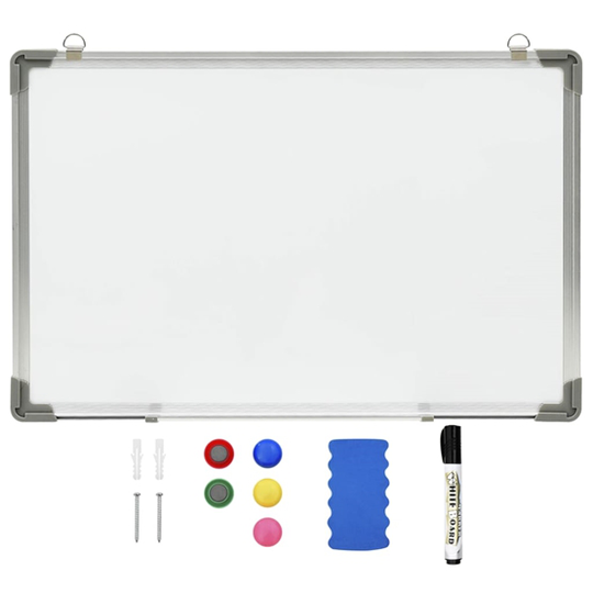 VidaXl Magnetisk Whiteboard Vit 50X35 Cm Stål