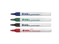Whiteboardmarkers Ikon torra färger (4 st.)