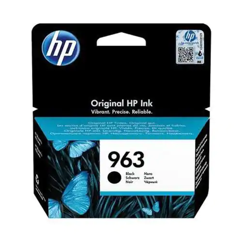 HP Bläckpatron 3JA26AE 963 Svart