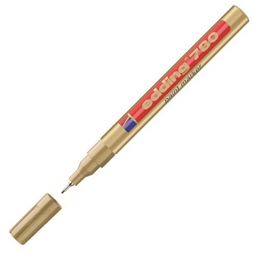edding Märkpenna 780 med 0,8 mm, guld