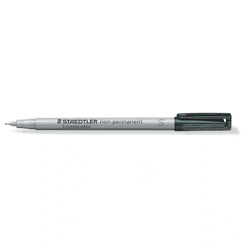 STAEDTLER Lumocolor Universalpenna Lumocolor® 311 icke-permanent, extra tunn spets, 0,4 mm linjebredd, svart