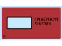 Mappfickor M65 med tryck Mapp/faktura - (1000 st.)