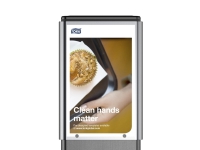Topskilt Ad-a-Glance® til Tork gulvstander