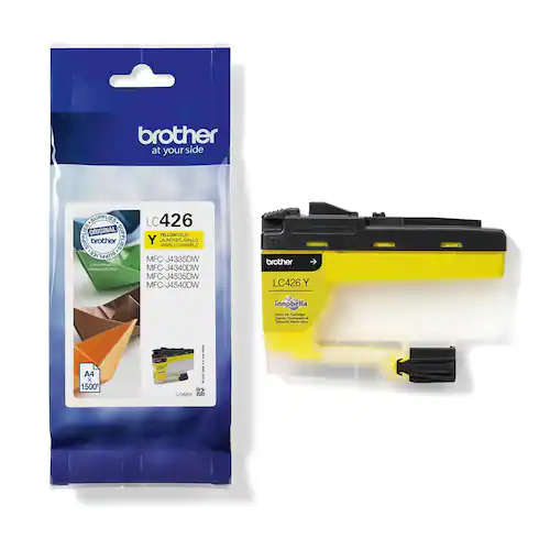 Brother Bläckpatron LC426Y 1,5K Gul