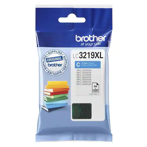 Brother Bläckpatron LC3219XLC Cyan
