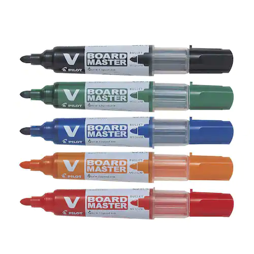 Pilot Begreen Whiteboardpenna Begreen V-Board Master, 6,0 mm, olika färger