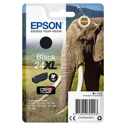 Epson Bläckpatron C13T24314012 Svart