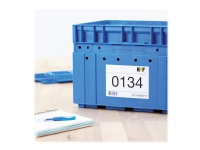 HERMA Premium - Papper - matt - permanent självhäftande - vit - A5 (148 x 210 mm) 200 etikett (er) (100 ark x 2) laminerade etiketter