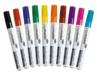 Whiteboardmarker legamaster tz1, rund, box med 10 färger