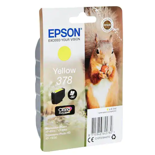 Epson Bläckpatron C13T37844010 Gul