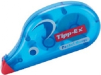 Tipp-Ex Pocket Mouse - Korrigeringsrulle - 4.2 mm x 10 m - genomskinlig dispenser (paket om 10)