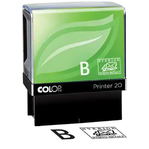 Colop Stämpel standardtext B porto Betalt