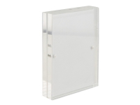 Skilteramme A7 7.4x10.5x1 cm Securit Akryl med magnet Klar,1 stk